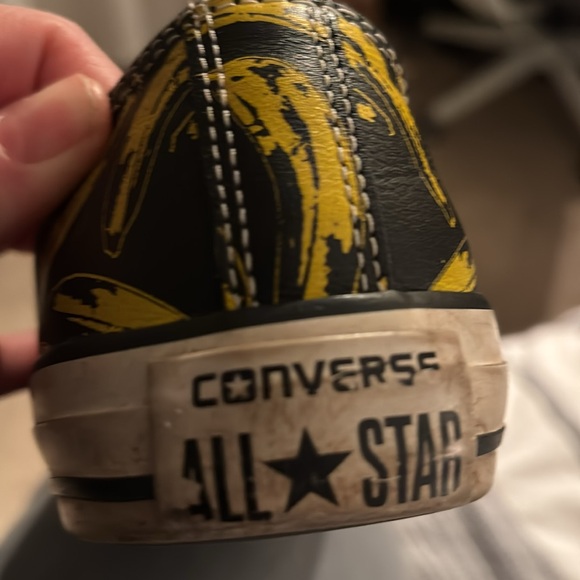 Banana print converse size 8 - Picture 5 of 5